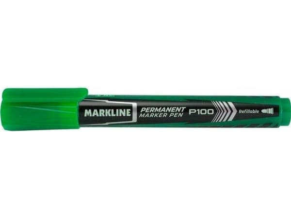 Linc Permanent Marker LINC Markline MP100GRE grön rund