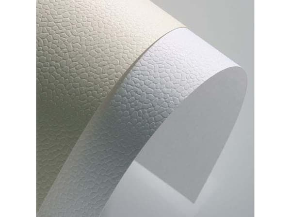 Argo Dekorpapir Galleri Papirmosaikk hvit A4 230g 20 ark
