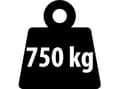 Miniatyrbilde 3 av 5: Humberg Metal lagerhylle 180x90x40 cm HR-813 sort