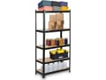 Miniatyrbilde 4 av 5: Humberg Metal lagerhylle 180x90x40 cm HR-813 sort