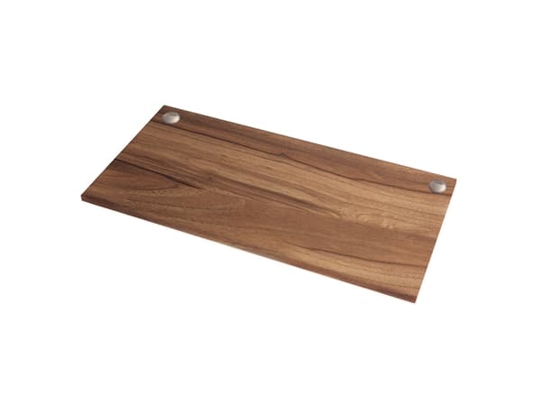 Fellowes 9871201, Rektangulær form, Melamine, PVC, Valnøtt, Melamine, 2 mm, 800 mm