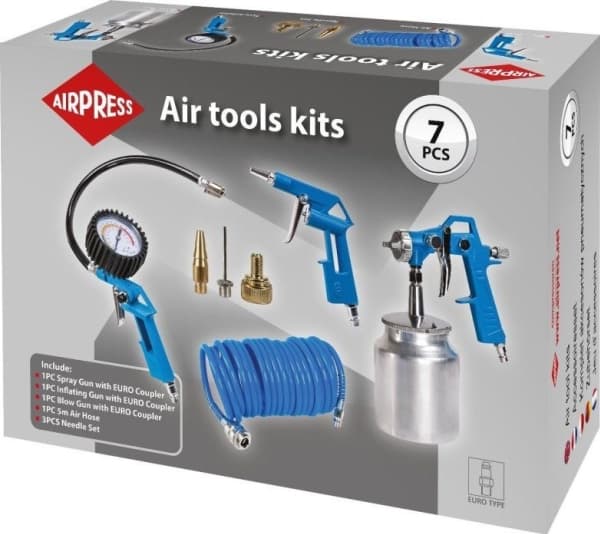 Airpress PNEUMATIC ACCESSORIES 7PT.