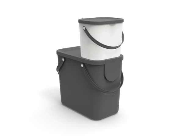 Rotho Albula, 6 l, Rektangulær, Plast, Limefarget, Manuell, Plast