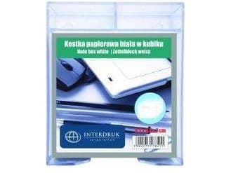 Interdruk Vit papperskub 85x85x70 mm i en kub (162911)