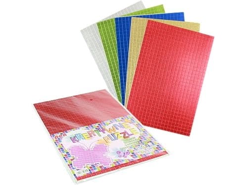 Polsirhurt Creative metallisk puslespill - blanding av farger 20x30cm