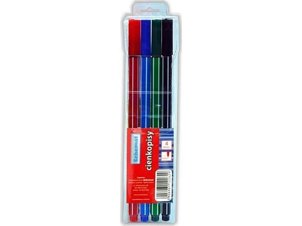 DIAGRAM Fineliner DIAGRAM 0,4 mm, sett med 4 farger