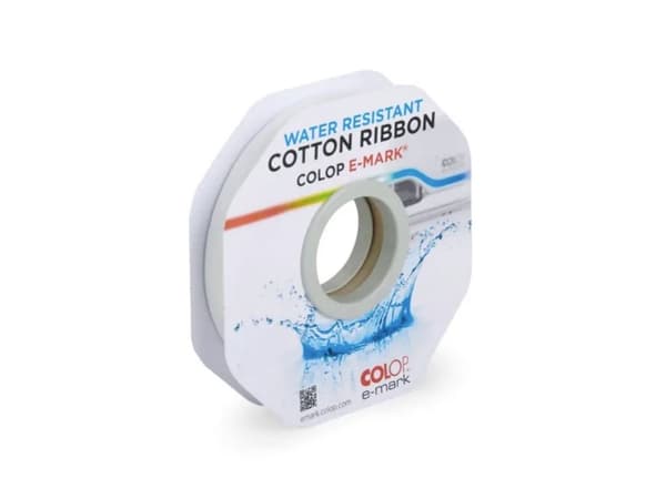 COLOP e-mark water resistant cotton ribbon