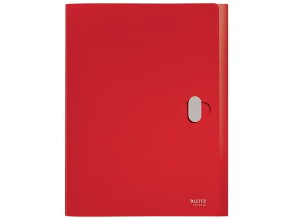 Leitz Recycle - Boxfil - ryggbredd: 38 mm - för A4 (210 x 297 mm) - kapacitet: 250 ark - röd