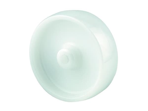Löst hjul, polyamid, Ø100 mm, 200 kg, glidlager Bygghöjd: 100 mm Arbetstemperatur: -40°/+80°