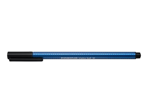 Kuglepen Staedtler® triplus® ball 437 medium sort - (10 stk.)