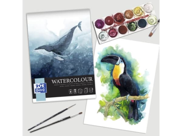 Oxford University Press WATERCOLOUR PAD OXFART TW A4 10S 300G
