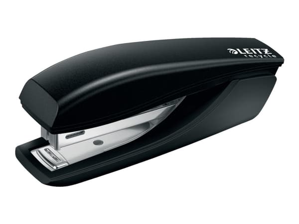 Leitz NeXXt Recycle - Häftapparat - mini - 10 ark / 1 mm - No.10 - plast, metall - svart