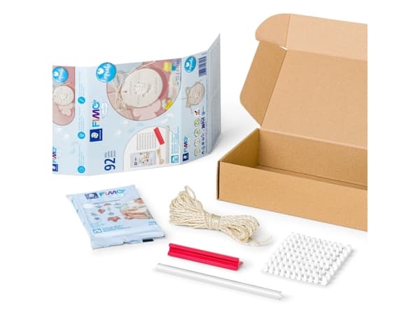 Staedtler FIMOair Keepsake, Modelleringsleire, Hvit, Voksen, 92 stykker, 125 g, Boks