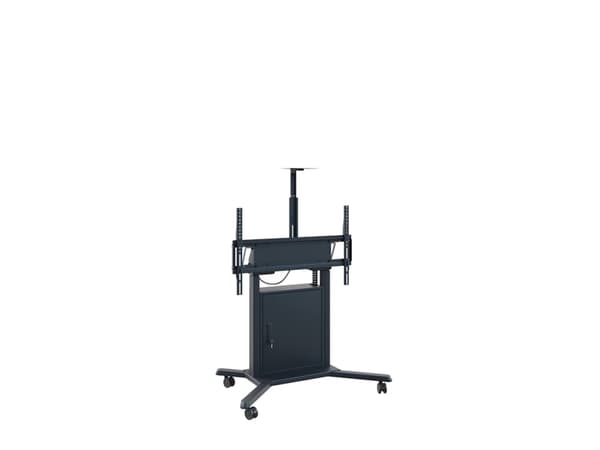 HAGOR HP Twin Lift M-B - Vagn - för platt panel - svart - skärmstorlek: 55"-86" - monteringsgränssnitt: upp till 900 x 600 mm - för Cisco Webex Board