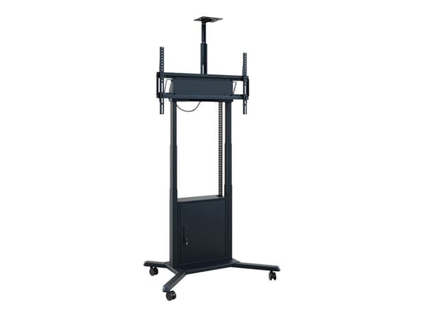 HAGOR HP Twin Lift M-B - Vagn - för platt panel - svart - skärmstorlek: 55"-86" - monteringsgränssnitt: upp till 900 x 600 mm - för Cisco Webex Board Svart