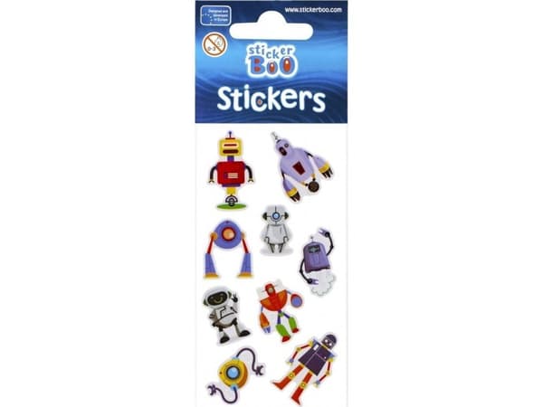 STICKERBOO STICKER 66X180 S-BOO ROBOTS PBH 120/1800