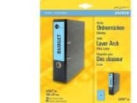 Avery Border Binder Labels, Blue 192 x 61mm (20), 20 ark, 192 x 61mm CDON