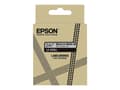 Miniatyrbild 1 av 5: Epson LabelWorks LK-6WBJ - Svart på matt vit - Rulle ( 2,4 cm x 8 m) 1 kassett(er) hängande låda - bandpatron - för LabelWorks LW-C610