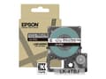 Miniatyrbild 2 av 5: Epson LabelWorks LK-4TBJ - Svart på genomskinligt, matt - Rulle (1,2 cm x 8 m) 1 kassett(er) hängande låda - bandpatron - för LabelWorks LW-C410, LW-