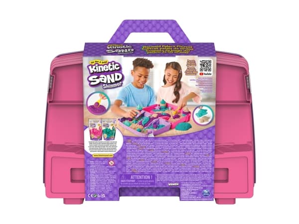 Kinetic Sand KNS ACK FldngSndbxMermaid MX ECMX GML, Magisk sand för barn, 3 År, Multifärg