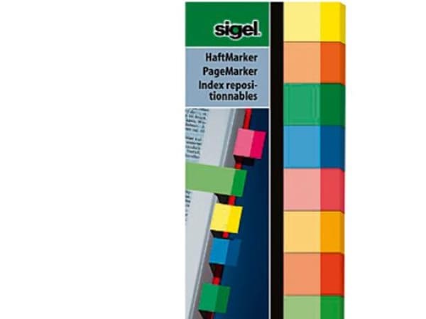 Sigel HN682, Sininen, Vihreä, Oranssi, Vaaleanpunainen, Punainen, Keltainen, 15 mm, 50 mm, 500 kpl, 5 cm, 15 cm