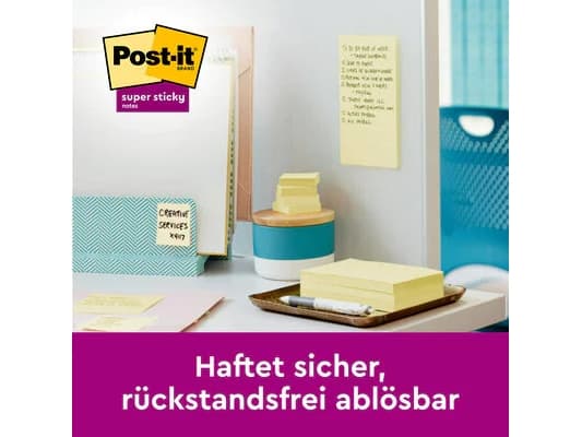 3M 7100259321, firkant, Gult, Papir, 76 mm, 76 mm, 90 ark