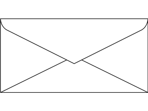 Sigel DP061, DL (110 x 220 mm), Valkoinen, Paperi, 100 g/m², 50 kpl