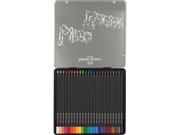 Faber-Castell 116425, Pehmeä, Monivärinen, 24 kpl