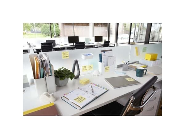Post-It R330-CY, Neliö, Keltainen, Paperi, PEFC, 76 mm, 76 mm