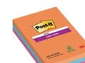 Miniatyrbild 2 av 4: Post-it® Super Sticky Notes Boost, 3 linjerede blokke, 101 mm x 152 mm