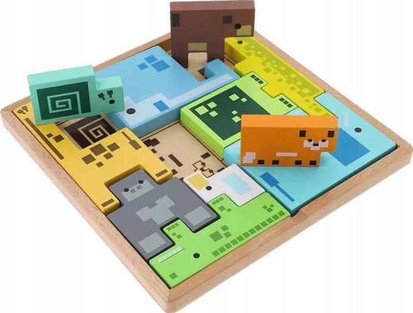 Puzzle Trefl Pixel Gang träpussel