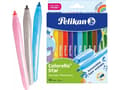 Miniatyrbilde 5 av 5: Pelikan 822299, 10 farger, Sort, Blå, Brun, Grønn, Lyseblå, Lysegrønn, Oransje, Lilla, Rød, Gult, Projektil spiss, 0,6 mm, Assorterte farger, 10 styk