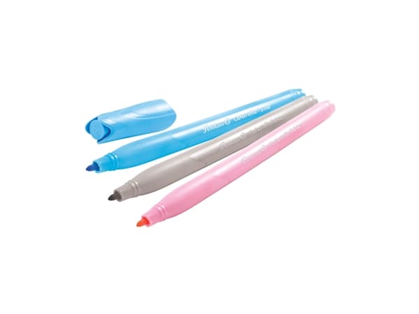 Pelikan 822336, 30 färger, Blandade färger, Rundad spets, 0,6 mm, Blandade färger, Vattenbaserat bläck