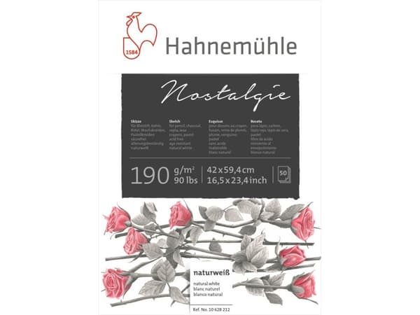 Hahnemühle Nostalgie, Taidepaperi, 190 g/m², 50 arkkia