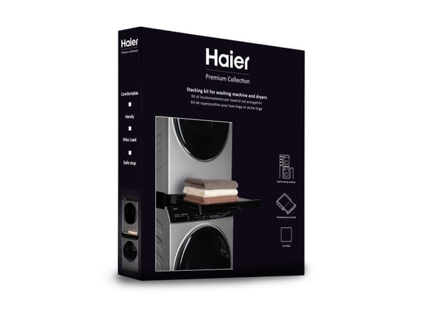 Haier HASTKU10B, Staplingskit, Haier, 2,76 kg, 567 mm, 92 mm, 619 mm