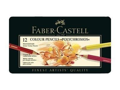 Faber-Castell Polychromos - Fargeblyant - 3.8 mm (en pakke 12)
