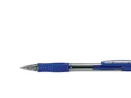 Pilot Super Grip Medium, Klämma, Fastklämbar, indragbar kulspetspenna, Blå, 1 styck, Medium