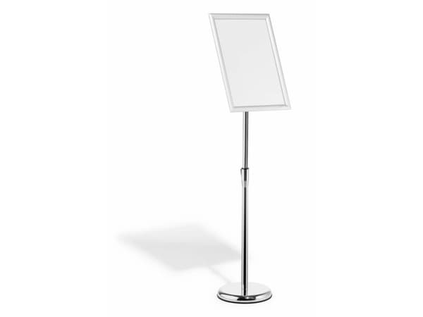 Durable 479923, Informationsställ, A3, Gjuten aluminium, Plast, Stål, Silver, Horisontell / Vertikal, 1290 mm
