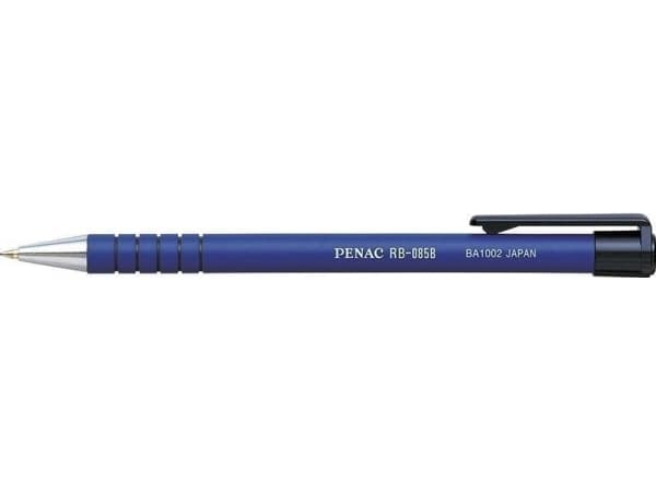 Penac Automatisk kulspetspenna RB085 1mm blå (12st)