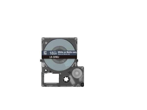 Epson LabelWorks LK-5HWJ - Matt - marinehvit - Rull (1,8 cm) 1 kassett(er) tape