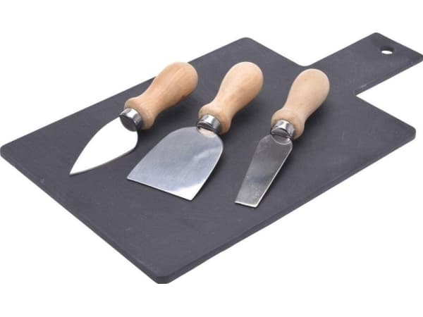 Excellent Houseware skärbräda med stenkniv