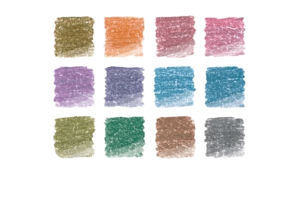 Staedtler Metallic, Metallisk, Flerfarget, 12 stykker