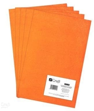 DP Craft Filc poliestrowy A4 Orange DPFC-006