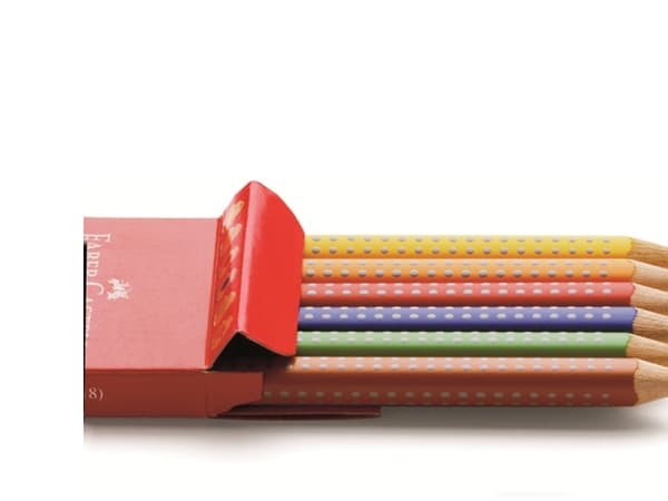 Faber-Castell Jumbo GRIP - Fargeblyant - 3.8 mm (en pakke 6)