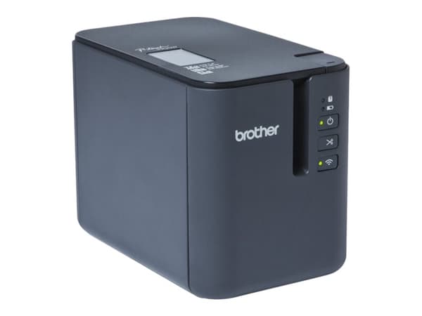 Brother P-Touch PT-P900Wc - Etikettskrivare - termisk överföring - Rulle (3,6 cm) - 360 x 720 dpi - upp till 60 mm/sek - USB, Wi-Fi(n), USB 3.0 - kni