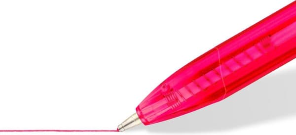 STAEDTLER udtrækkelig kuglepennekugle 4230 M, æske med 8, stregbredde: M, ergonomisk trekantet cylinder, skaft, - 1 stk (4230 MC8)