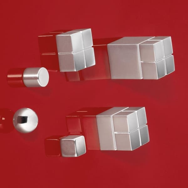 Sigel Neodym Magnet BA707 B x HT 20 30 20 mm kub silver 2 st - SIGEL BA707 SuperDym C30 20x30mm (BA707)