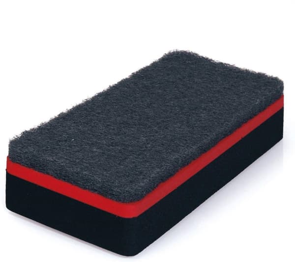 Sigel BA188 Eraser EVA (Ethylen Vinyl Acetate) - Fleece Sort - Rød 1 stk(e) (BA188)