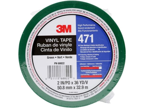 3M 471GR50IW PVC-teippi Vihreä (L x S) 33 m x 50 mm 1 kpl 1 kpl