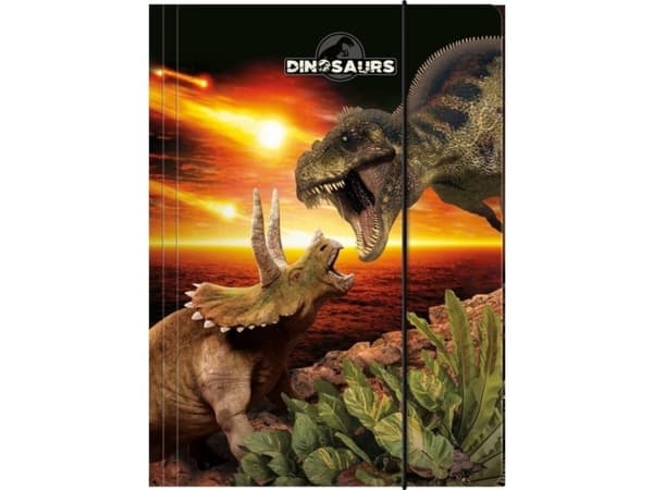 Kidea FIL MED ERASER A4 DINOSAUR 18